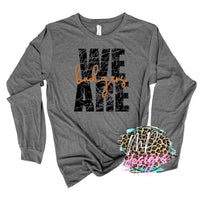 WE ARE BADGERS ORANGE LONG SLEEVE/SWEATSHIRT