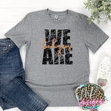 WE ARE BADGERS ORANGE T-SHIRT