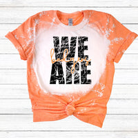 WE ARE BADGERS ORANGE T-SHIRT