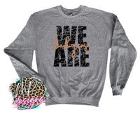 WE ARE BADGERS ORANGE LONG SLEEVE/SWEATSHIRT