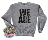 WE ARE BADGERS ORANGE LONG SLEEVE/SWEATSHIRT