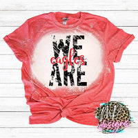 WE ARE EAGLES RED T-SHIRT