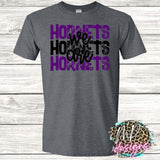 WE ARE HORNETS PURPLE T-SHIRT