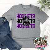 WE ARE HORNETS PURPLE T-SHIRT