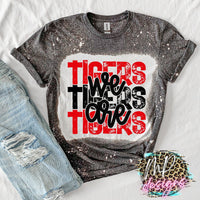 WE ARE TIGERS RED T-SHIRT