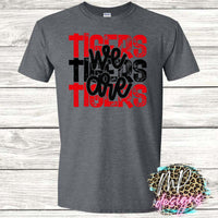 WE ARE TIGERS RED T-SHIRT