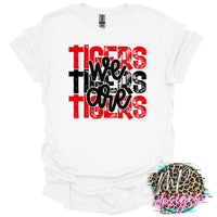 WE ARE TIGERS RED T-SHIRT