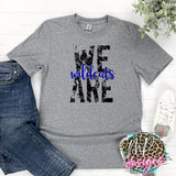 WE ARE WILDCATS ROYAL T-SHIRT
