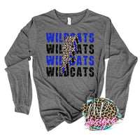 WILDCATS BOLT ROYAL LONG SLEEVE/SWEATSHIRT