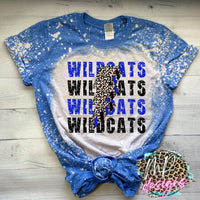 WILDCATS BOLT ROYAL T-SHIRT