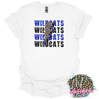 WILDCATS BOLT ROYAL T-SHIRT