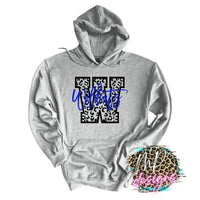 WILDCATS W LEOPARD ROYAL LONG SLEEVE/SWEATSHIRT