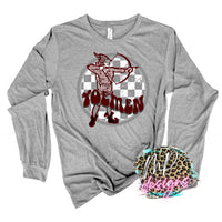 YOEMEN PREPPY MASCOT LONG SLEEVE/SWEATSHIRT