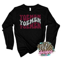 YOEMEN WAVY RETRO LONG SLEEVE/SWEATSHIRT