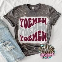 YOEMEN WAVY RETRO T-SHIRT