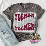YOEMEN WAVY RETRO T-SHIRT