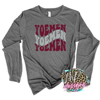 YOEMEN WAVY RETRO LONG SLEEVE/SWEATSHIRT