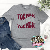 YOEMEN WAVY RETRO T-SHIRT
