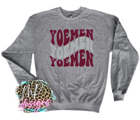 YOEMEN WAVY RETRO LONG SLEEVE/SWEATSHIRT