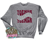 YOEMEN WAVY RETRO LONG SLEEVE/SWEATSHIRT