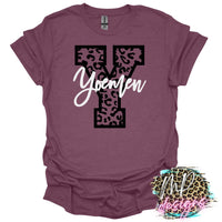 YOEMEN Y LEOPARD T-SHIRT