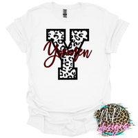 YOEMEN Y LEOPARD T-SHIRT