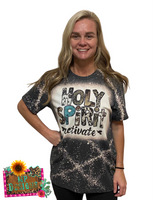 HOLY SPIRIT ACTIVATE BLEACHED T-SHIRT