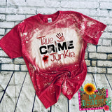 TRUE CRIME JUNKIE BLEACHED T-SHIRT